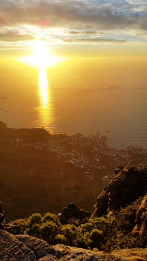 Kaapstad vanaf Tafelberg