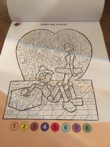 Voor: het stelletje is droevig ...