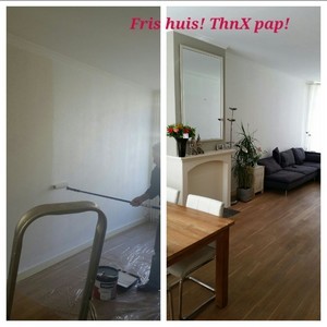 Huis fris, kop fris. Thanks pap!
